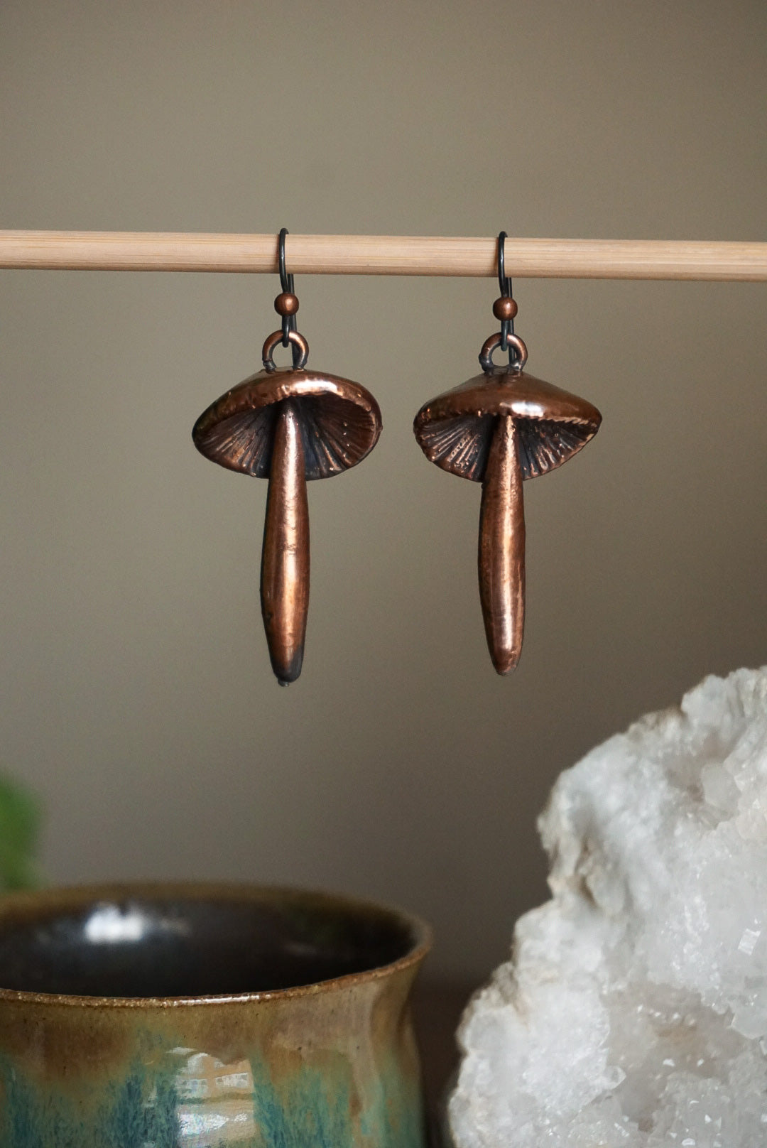 Mushroom Earrings