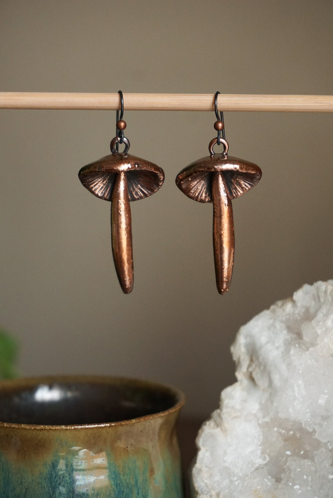 Mushroom Earrings