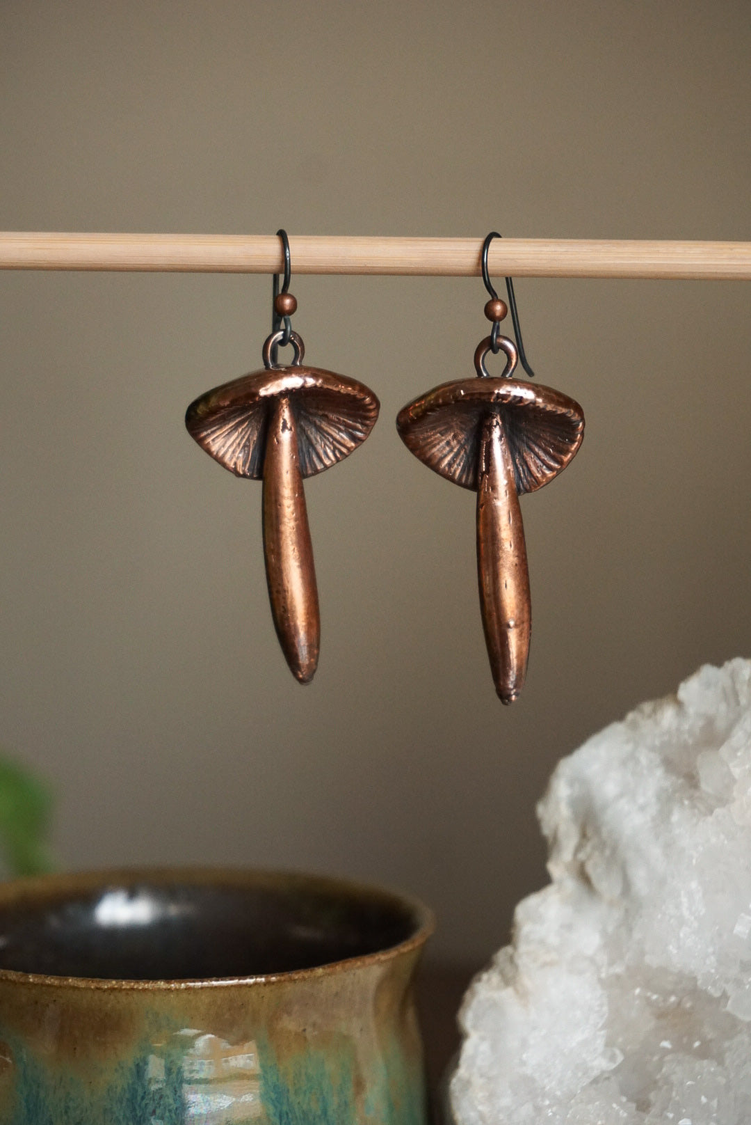 Mushroom Earrings