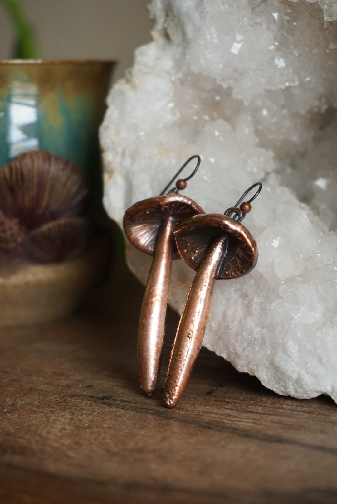Mushroom Earrings