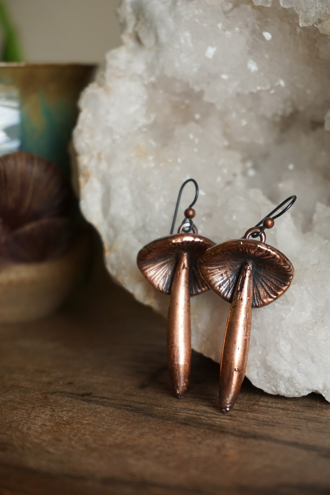 Mushroom Earrings