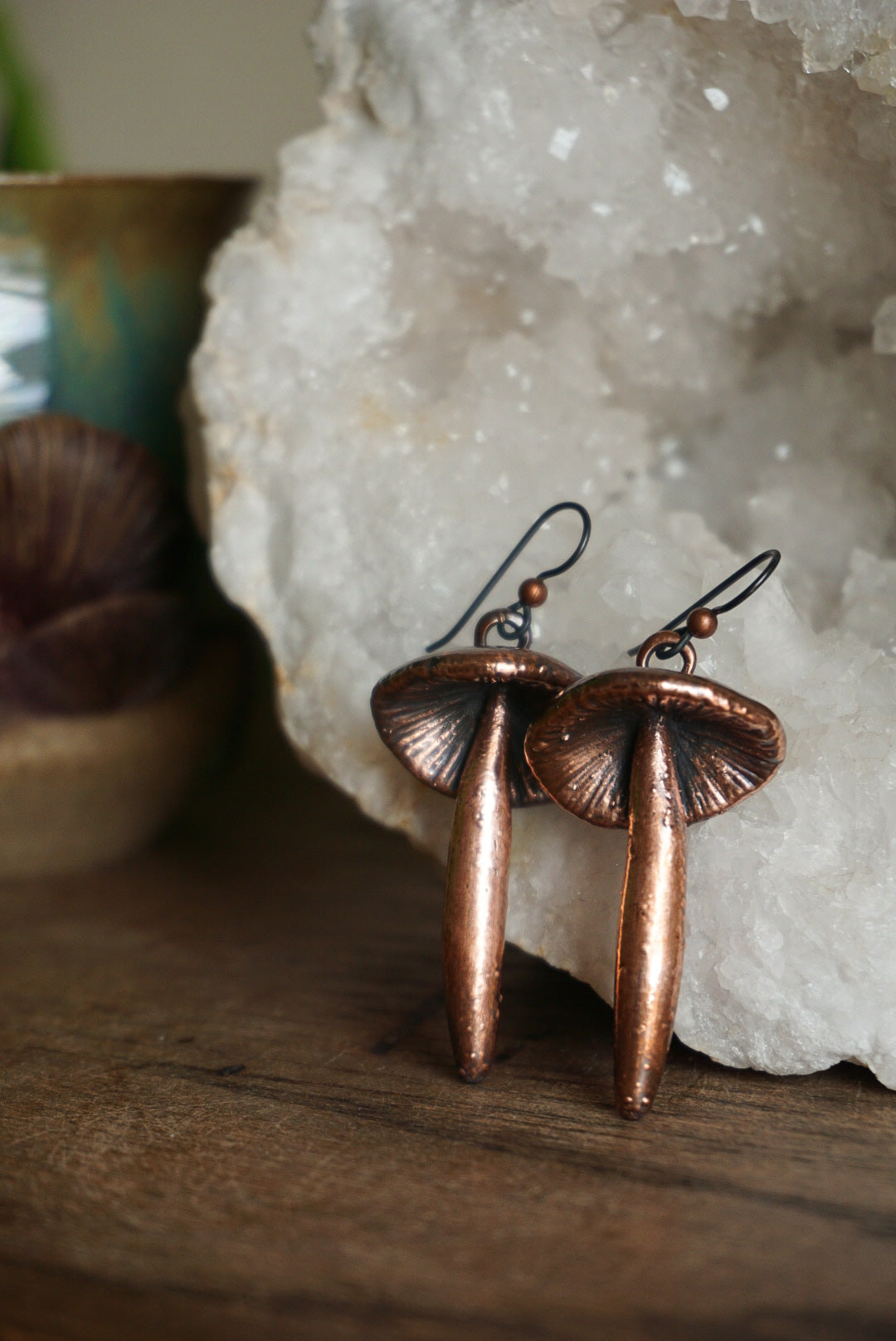 Mushroom Earrings