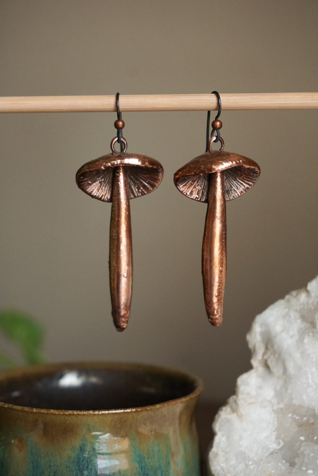 Mushroom Earrings