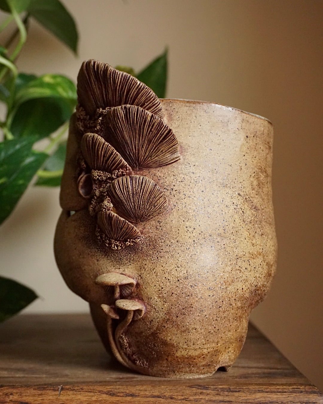 Speckled Shroom Goddess | Planter