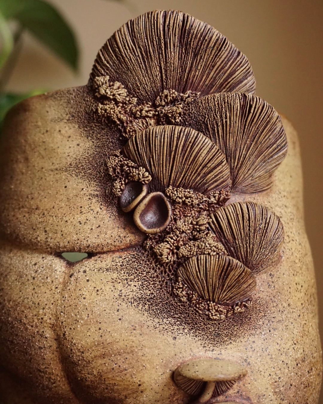 Speckled Shroom Goddess | Planter