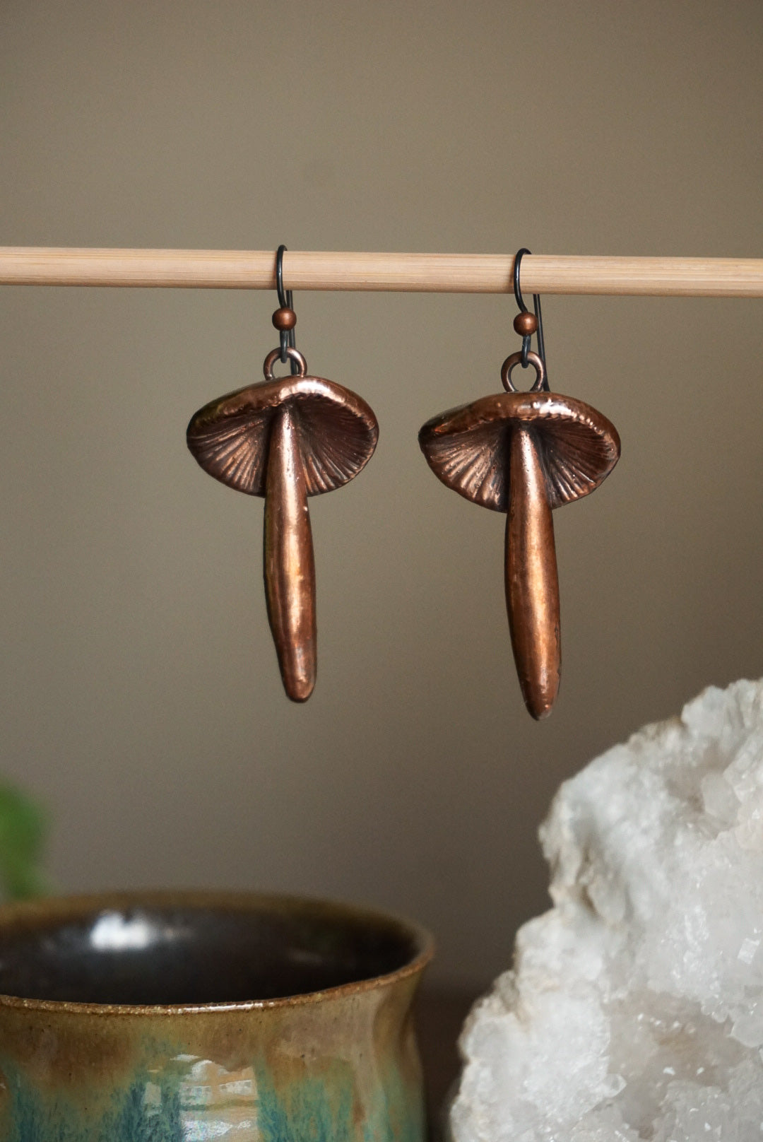 Mushroom Earrings