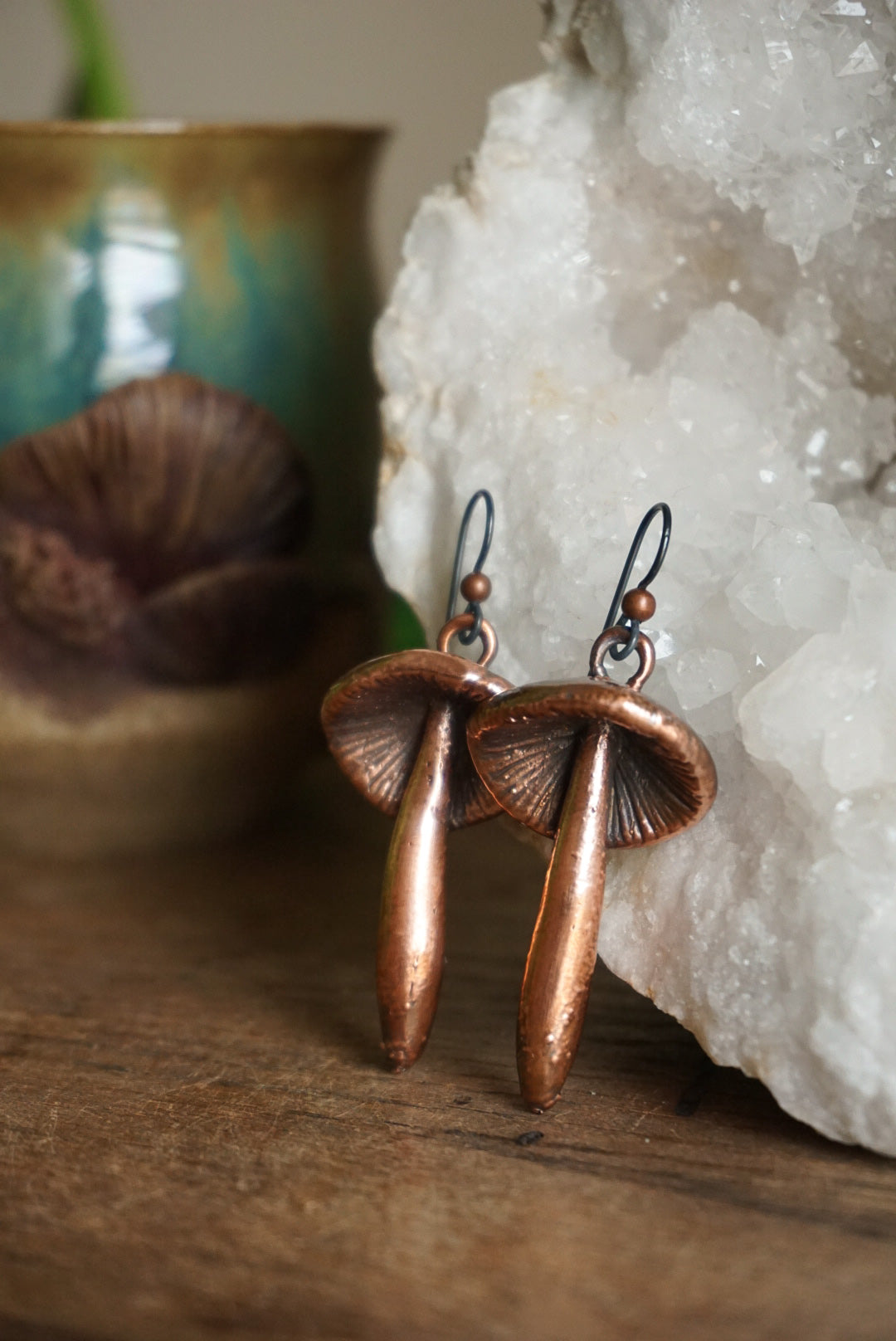 Mushroom Earrings