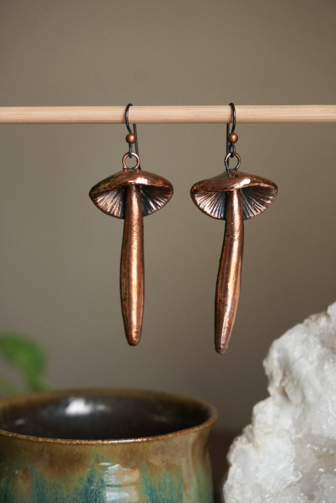 Mushroom Earrings