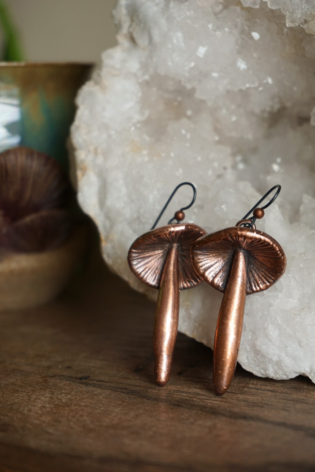 Mushroom Earrings