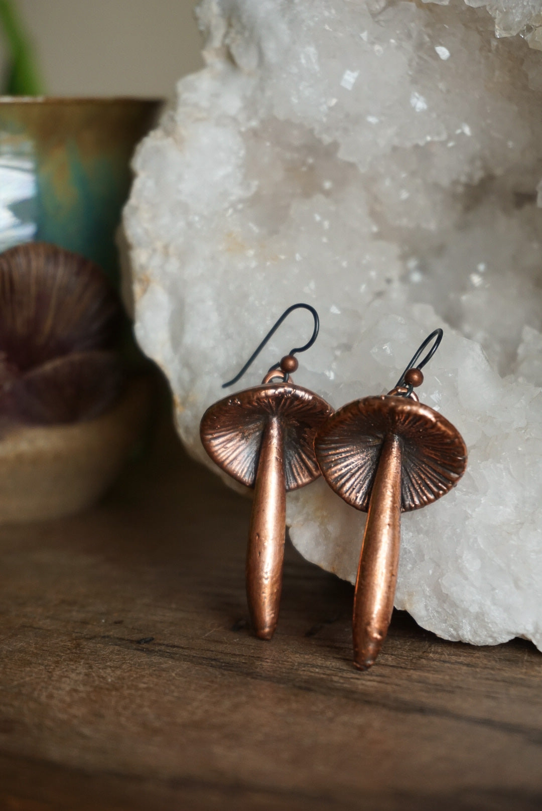 Mushroom Earrings