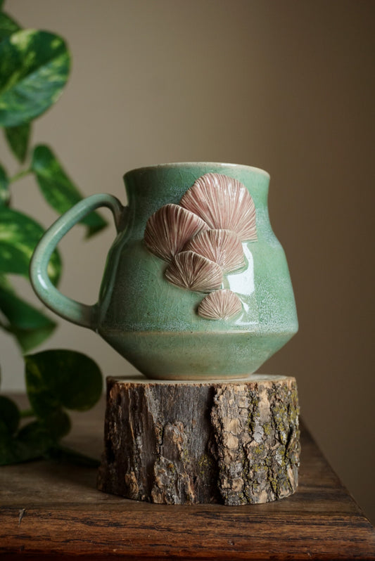 Stardust | Pink Mushroom Mug