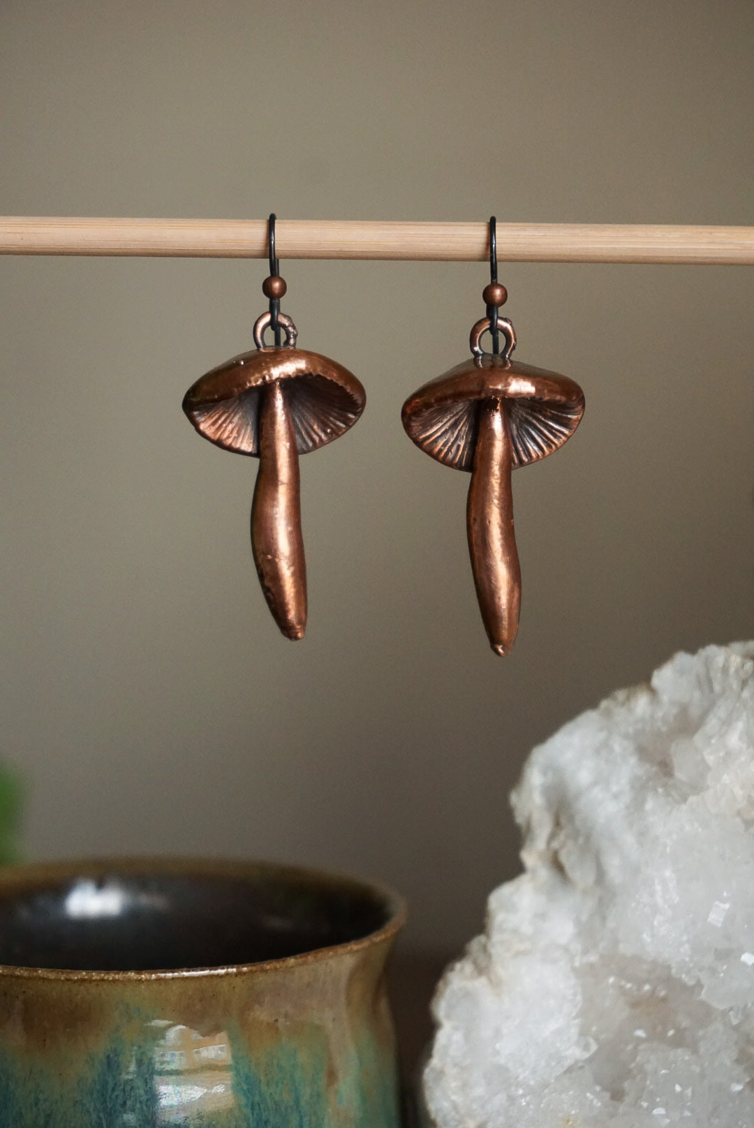 Mushroom Earrings