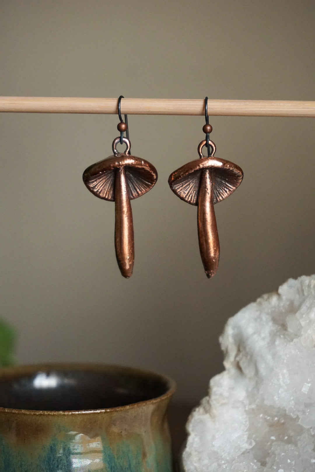 Mushroom Earrings