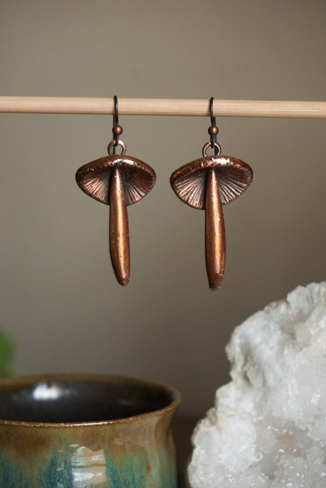 Mushroom Earrings