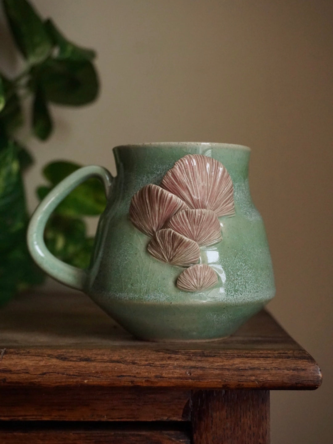 Tropic Waters | Pink Mushroom Mug