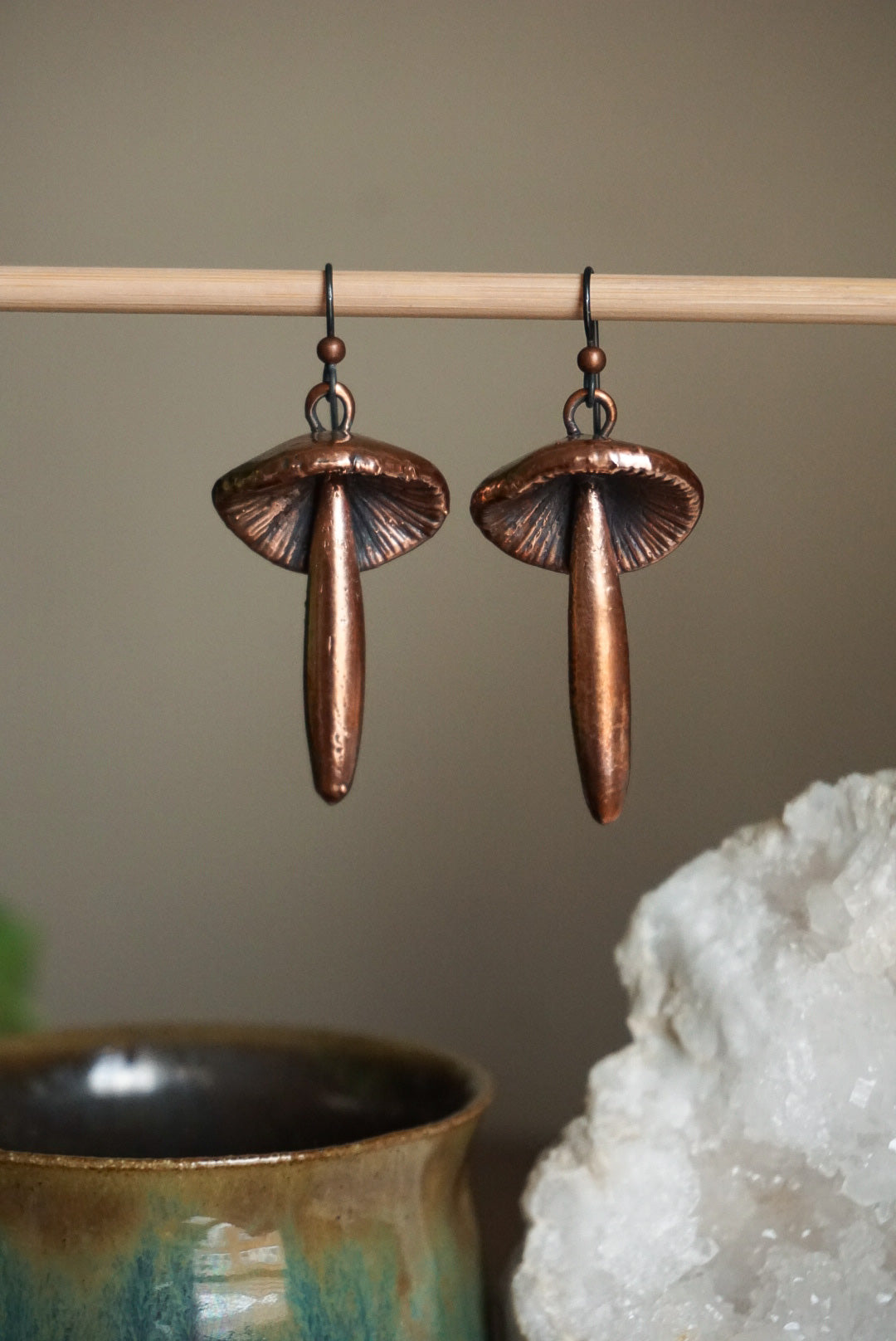 Mushroom Earrings